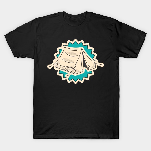 Camping tent vacations T-Shirt by ShirtyLife